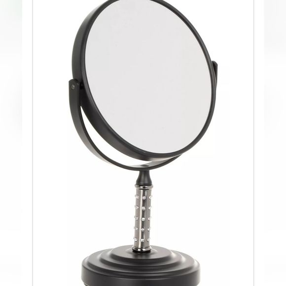 Danielle Creations Studded Stem Standing Mirror - Picture 2 of 7
